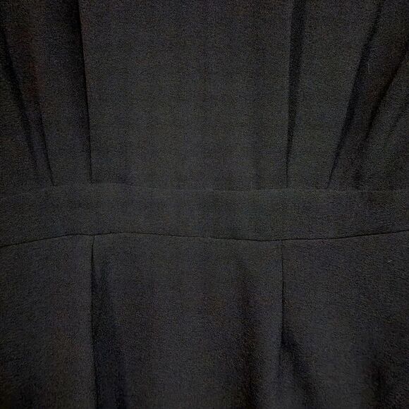 Bobeau Women’s Dress Minimalist Classic Modern Chic Black Wrap Skirt Sheath M - Picture 6 of 9